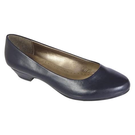 wide fit shoes navy|navy wide width women's shoes.